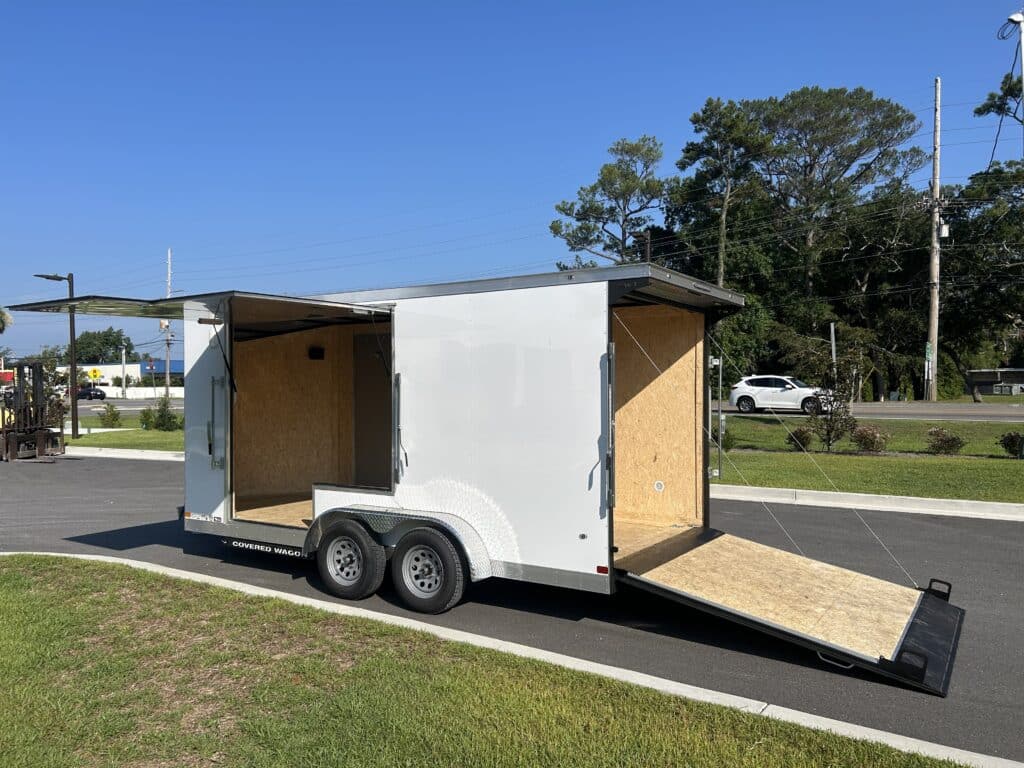 
										2027 Covered Wagon Trailers 7 x 16 UTV- #109129 full									