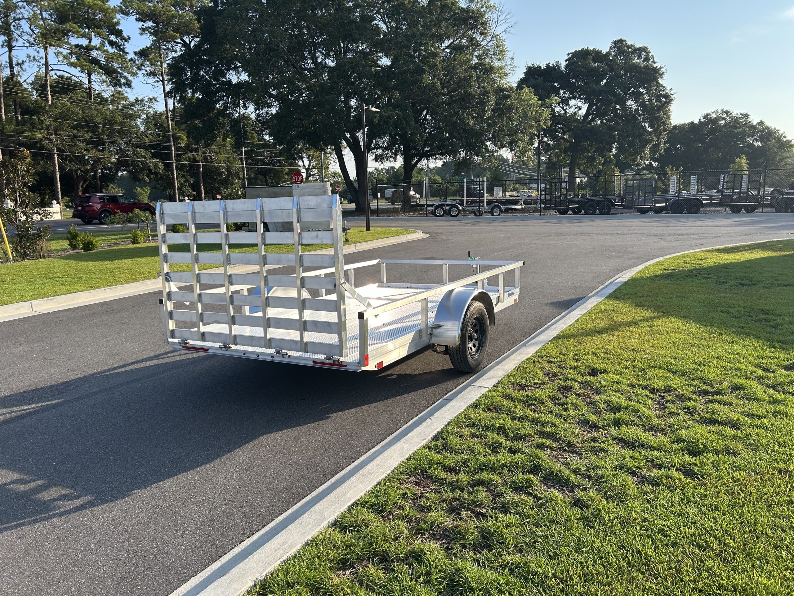 
								2027 Mission 12×80 Aluminum Utility Trailer – 42553 full									