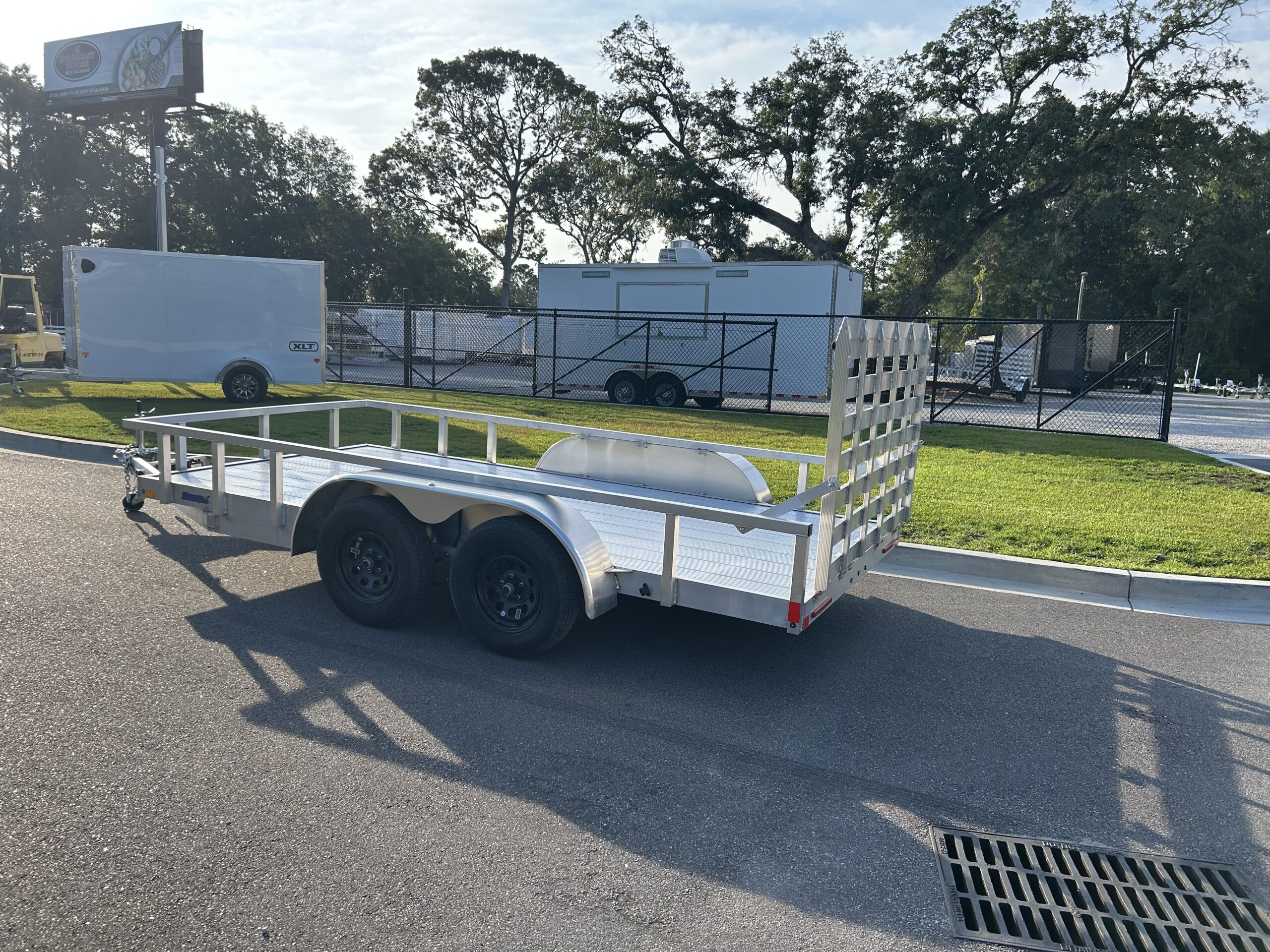 
								2027 Mission 6.5×14 Aluminum utility trailer – 42591 full									