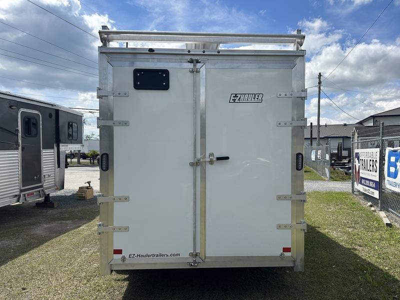 
								2025 EZ-Hauler 7×16 Ultimate Contractors Package Enclosed Cargo Trailer w/ Roof Racks! full									