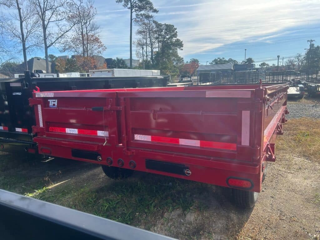 
								2025 8×14 Top Hat Industries Dump Trailer full									
