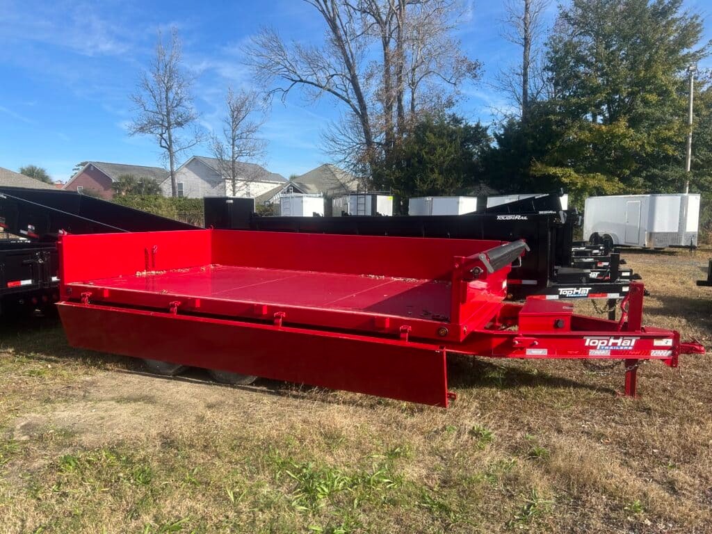 
								2025 8×14 Top Hat Industries Dump Trailer full									