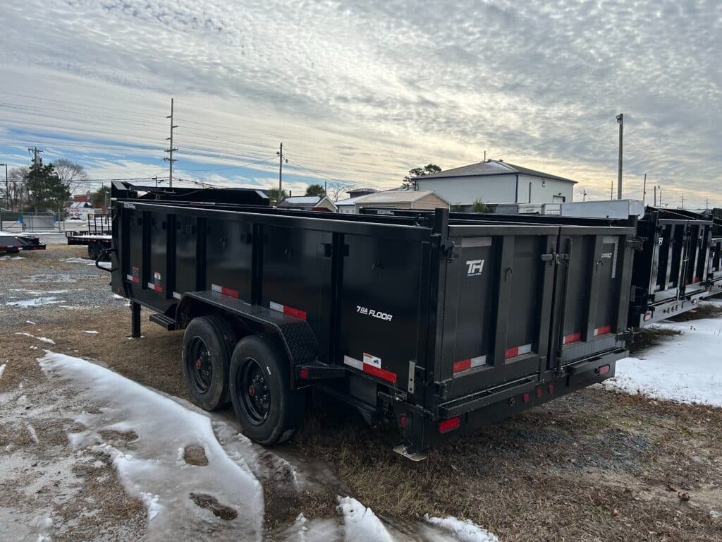 
								2025 7×16 Dump Trailer full									