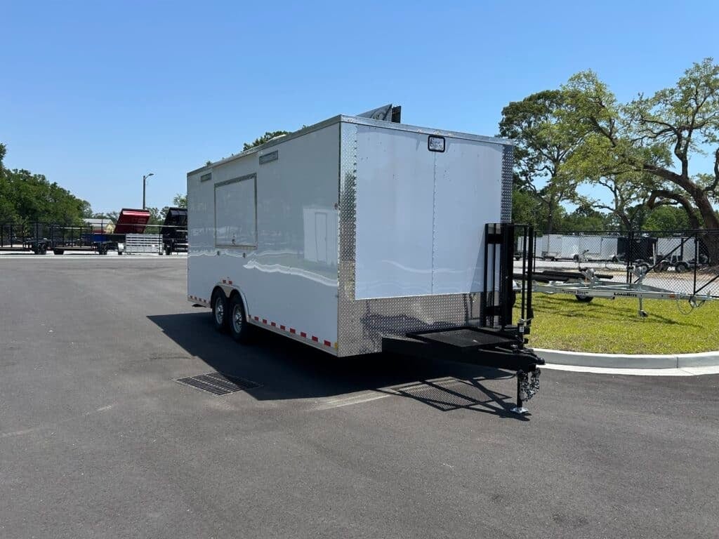 
								2025 8.5×20 CARGO CRAFT ,INC. concession trailer full									
