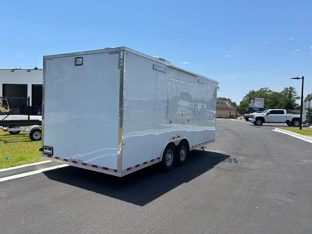
								2025 8.5×20 CARGO CRAFT ,INC. concession trailer full									