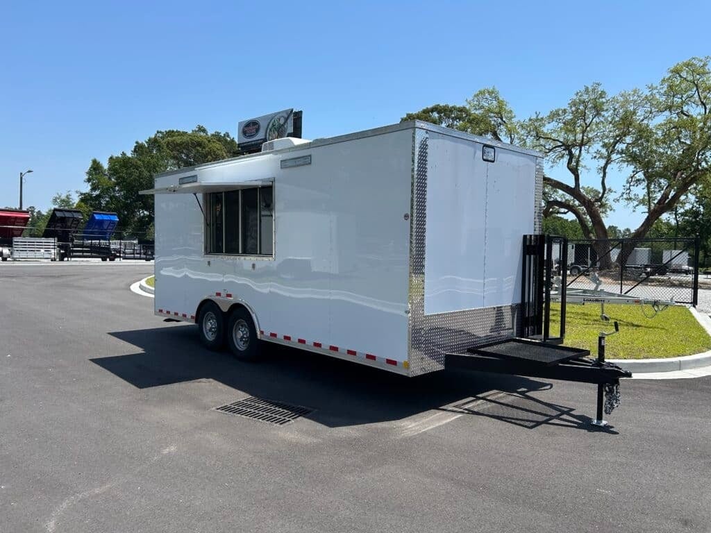 
								2025 8.5×20 CARGO CRAFT ,INC. concession trailer full									