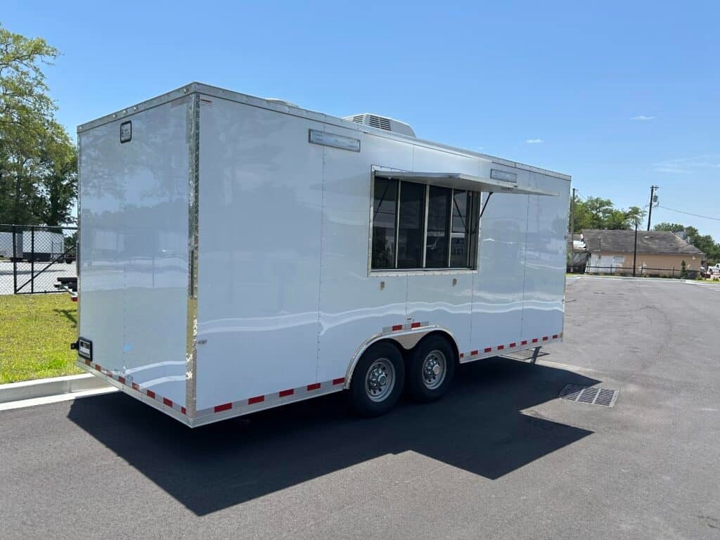 
								2025 8.5×20 CARGO CRAFT ,INC. concession trailer full									