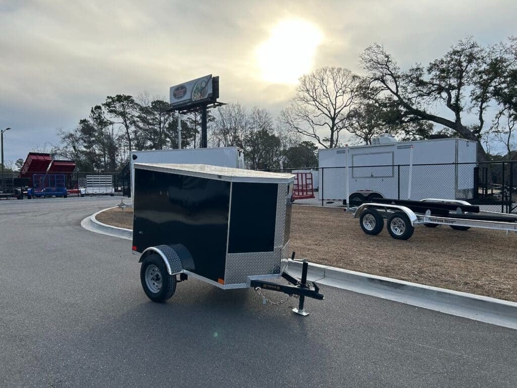 
								2026 Covered Wagon Trailers 4 x 6 enclosed trailer – #109446 full									