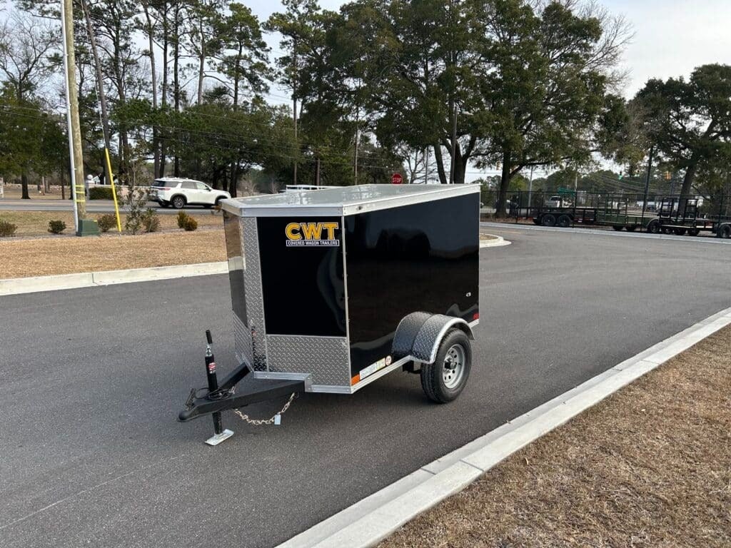 
								2026 Covered Wagon Trailers 4 x 6 enclosed trailer – #109446 full									