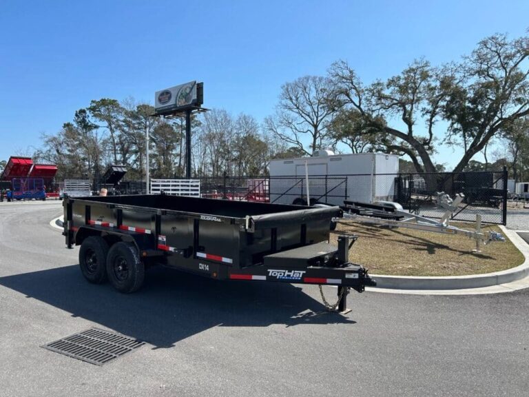 2026 Top Hat Trailers 7 x 14 Dump trailer- #260900