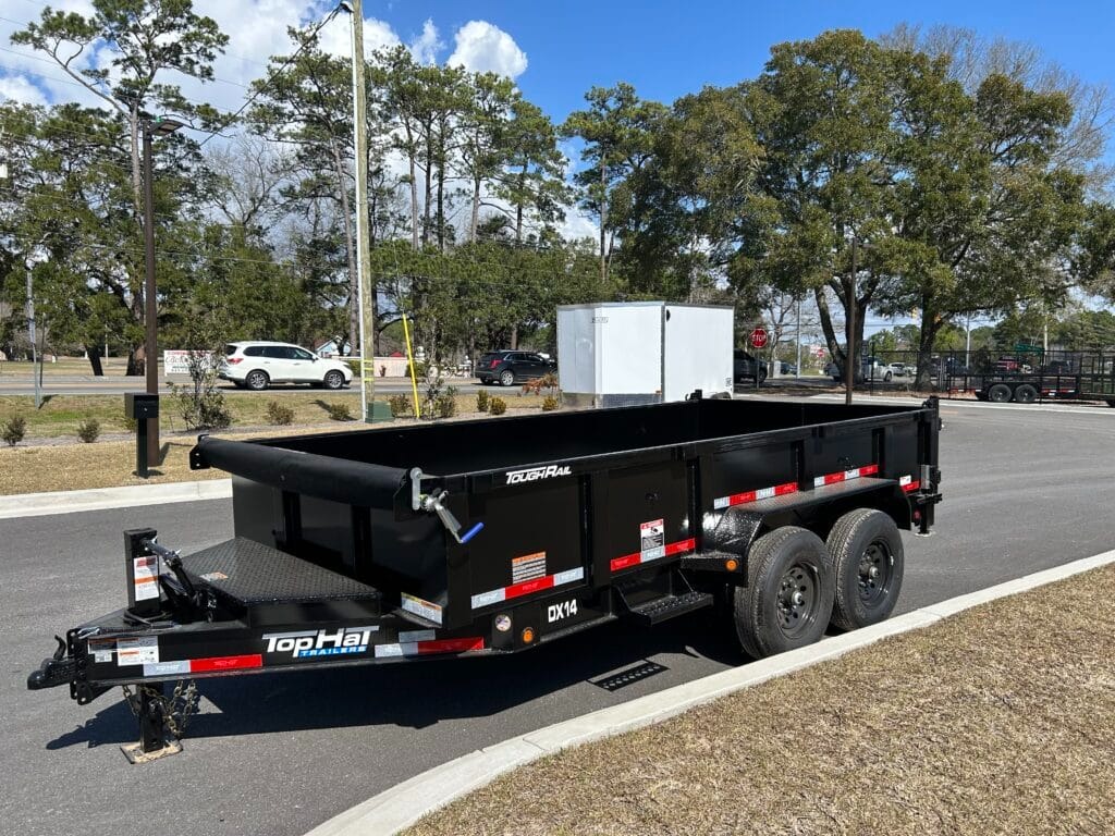 
								2026 Top Hat Trailers 7 x 14 Dump trailer- #260900 full									