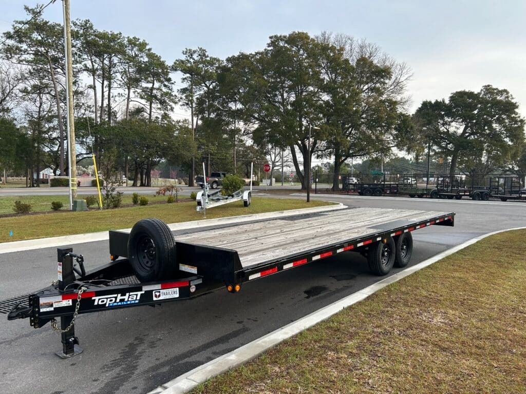 
								2025 Top Hat Trailers 102 x 24 Deck Over- #248247A full									