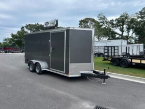2026 Covered Wagon Trailers 7 x 16 enclosed- #112262