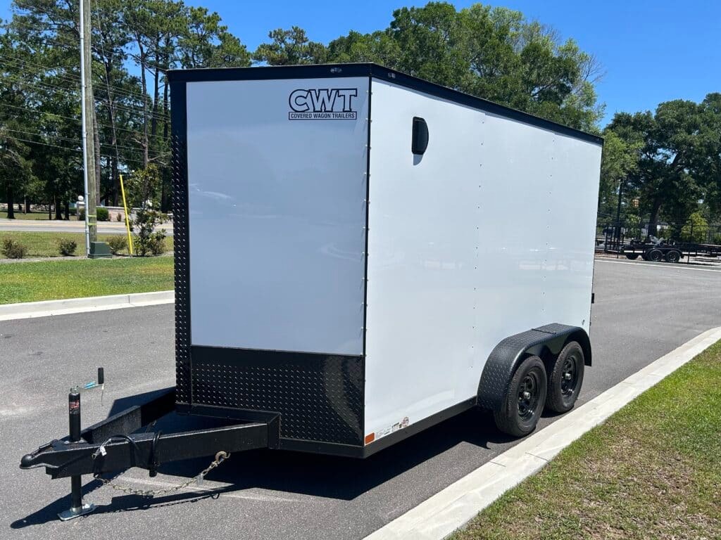 
								2026 Covered Wagon Trailers 7 x 12 Enclosed – #112950 full									