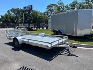 2025 Mission Trailers 81x 14 utility- #016473