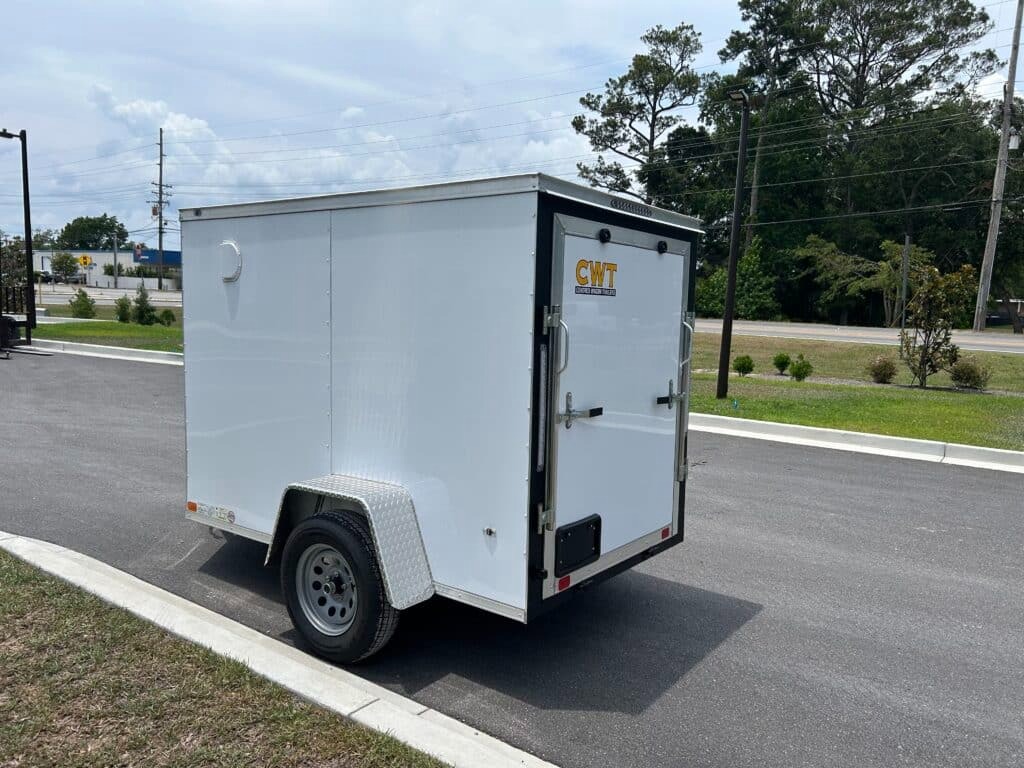 
								2026 Covered Wagon Trailers 5 x 8 enclosed- #110421 full									