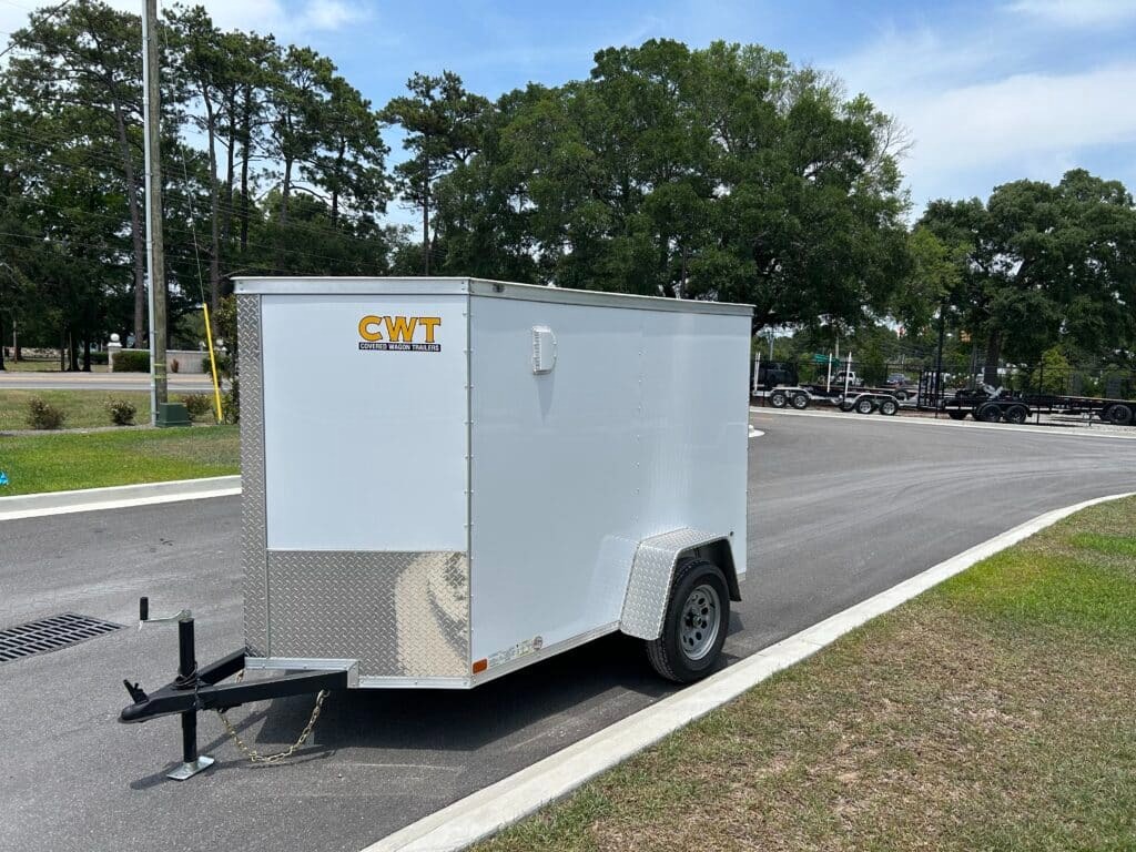 
								2026 Covered Wagon Trailers 5 x 8 enclosed- #110421 full									