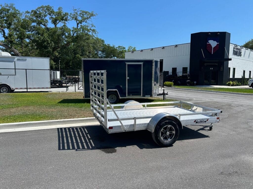 
								2026 Mission Trailers 6 x 10 utility- #034050 full									