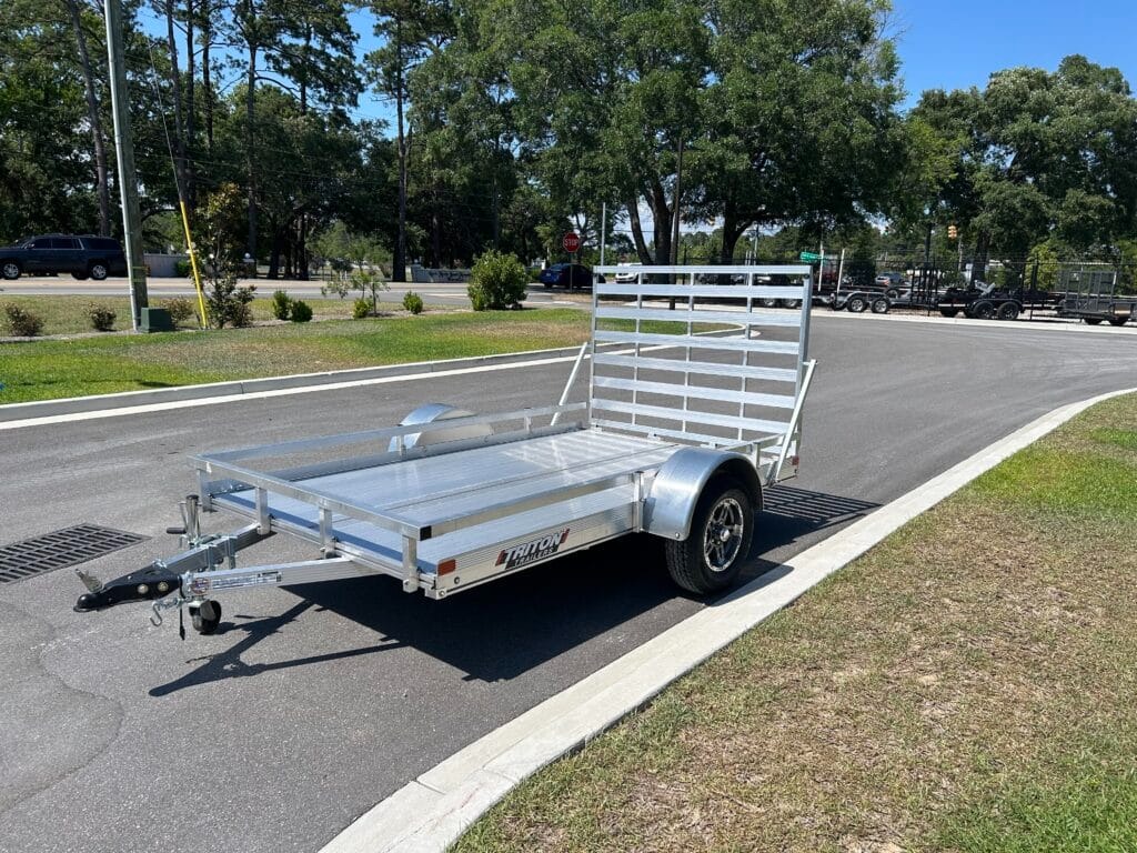 
								2026 Mission Trailers 6 x 10 utility- #034050 full									