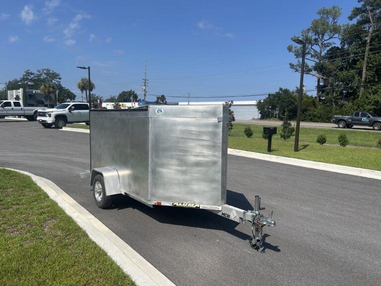2019 Aluma 5×8 motorcycle trailer – 93171A