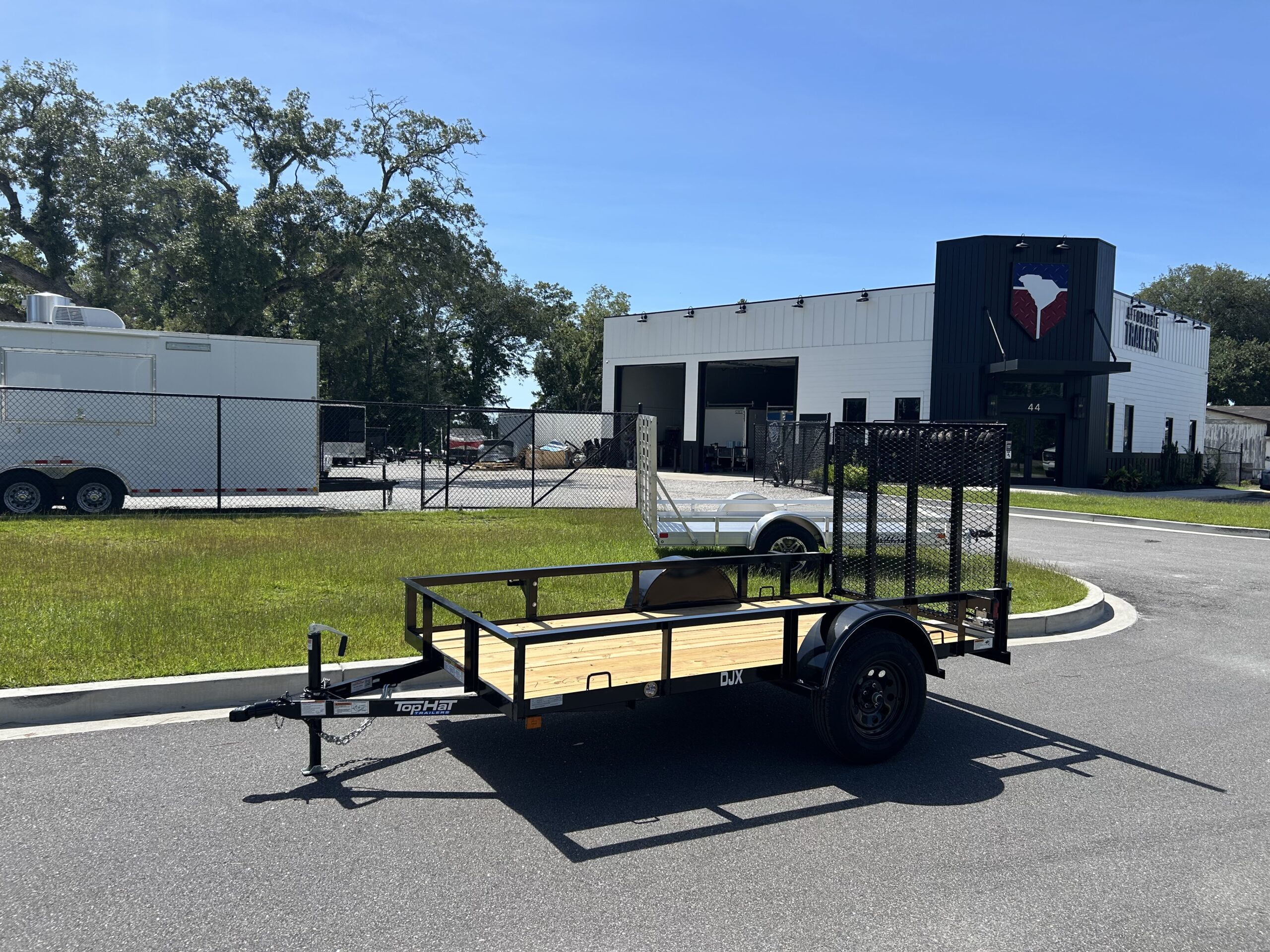 
								2027 Top Hat 5×10 utility trailer – 267367 full									